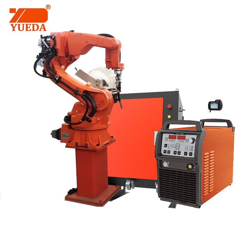 Yueda 6 axis industrial welding robot station