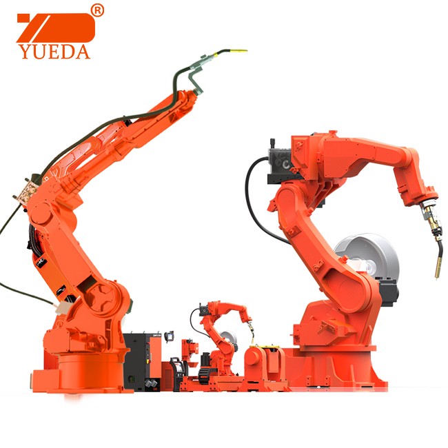 Yueda 2m armspread 6 axis MIG Welding Robot
