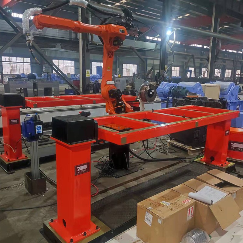 Yueda PLC control robot welding station