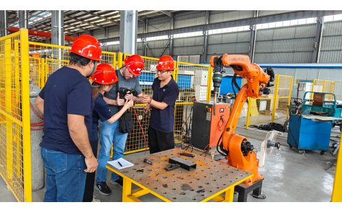 Argentine Clients Visit YUEDA-TECH for Advanced Welding Automation Insights