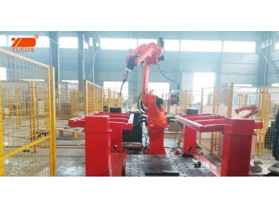 Yueda industrial automatic arc welding robot station