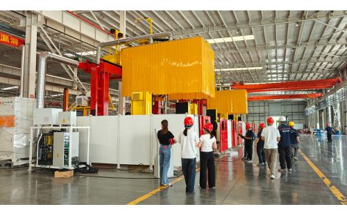 YUEDA-TECH Welcomes Returning Client for Equipment Inspection and Technical Exchange